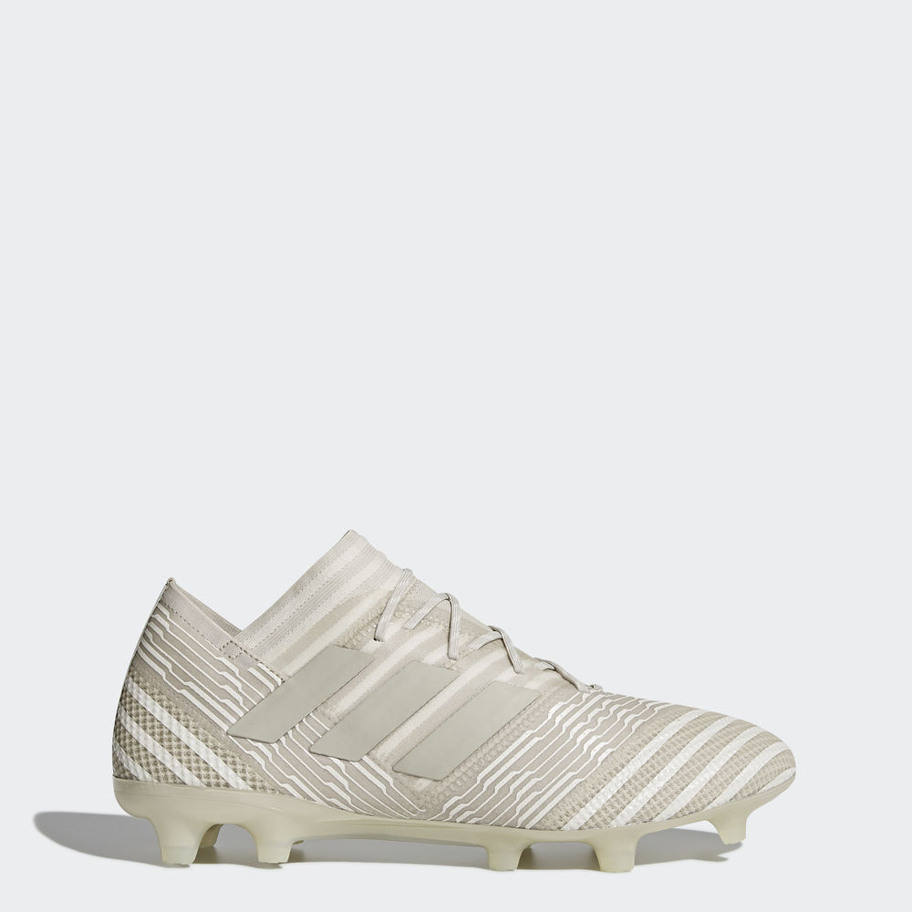 Adidas Nemeziz 17.1 Firm Ground - ποδοσφαιρικα παπουτσια ανδρικα - Καφε/Ασπρα,Μέγεθος: EU 36 – 54 2/